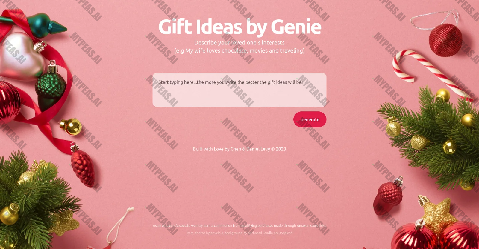 Gifts Genie screenshot