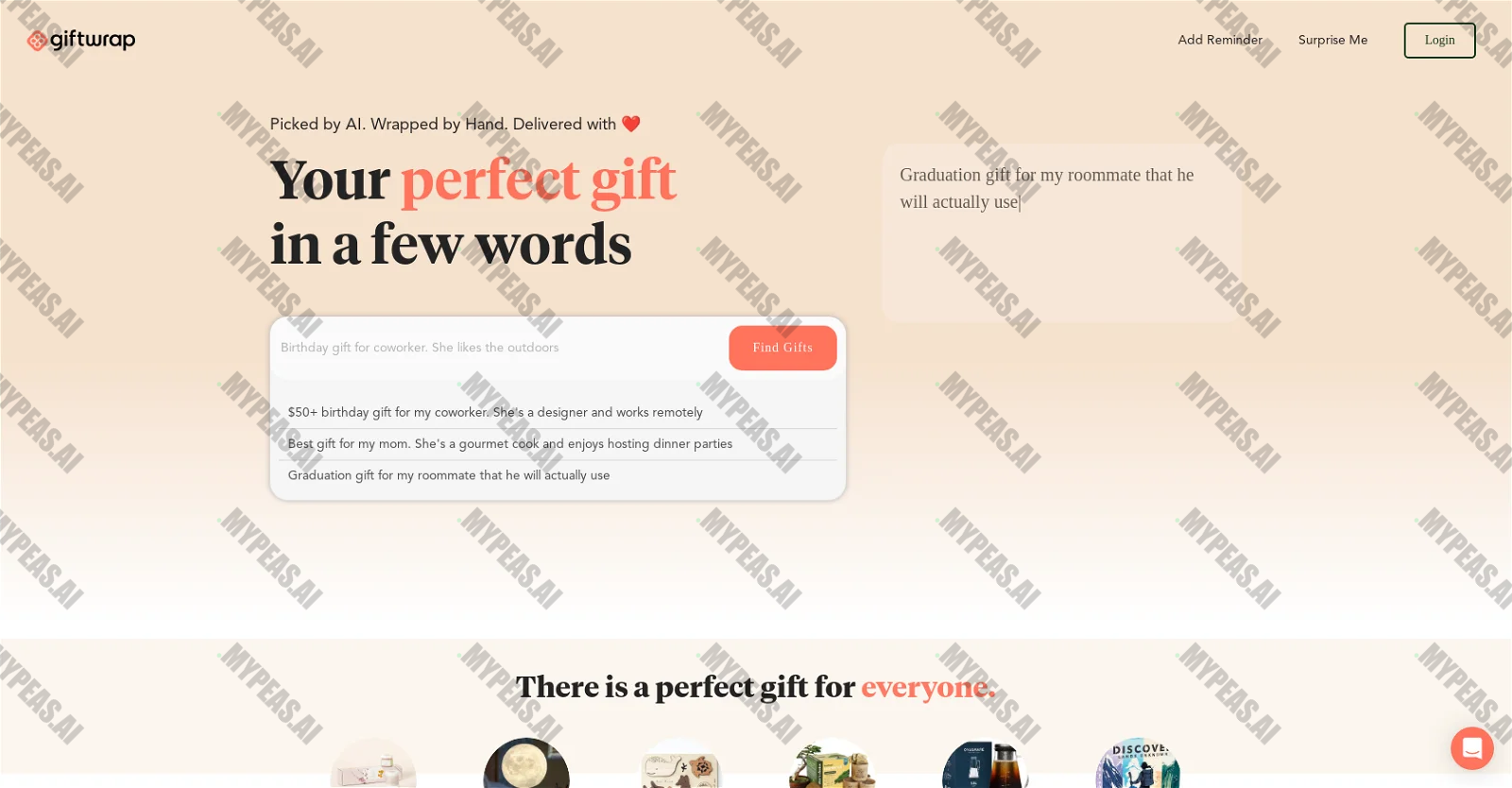 Giftwrap screenshot