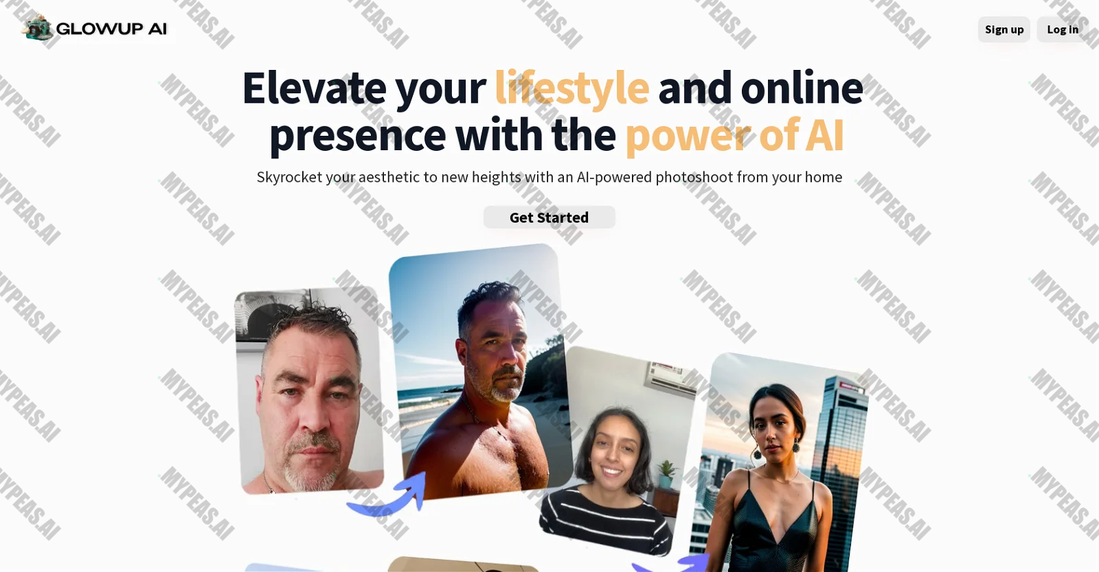 Glowup AI screenshot