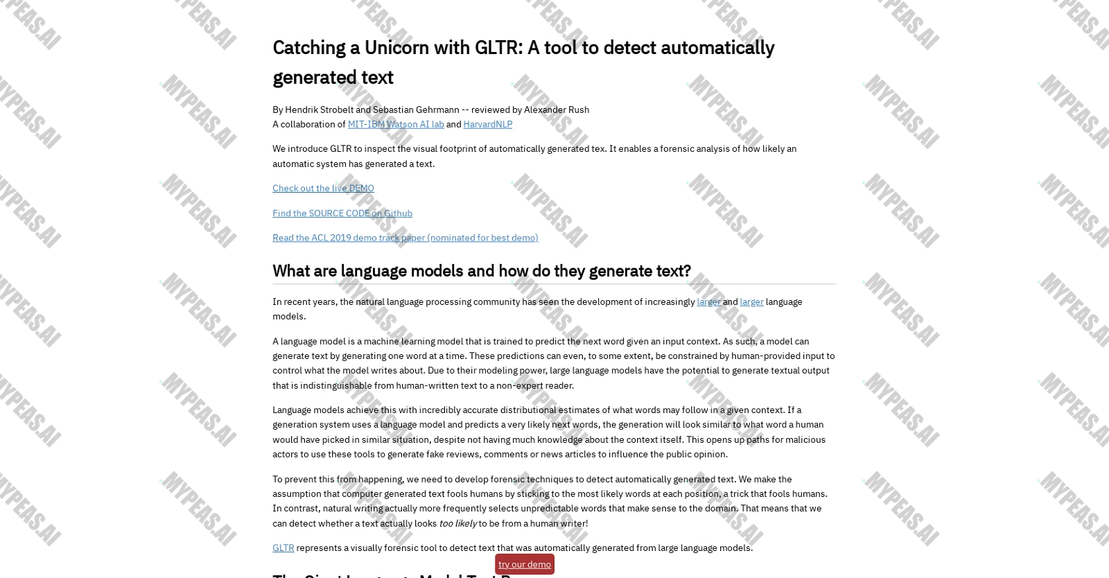 GLTR screenshot