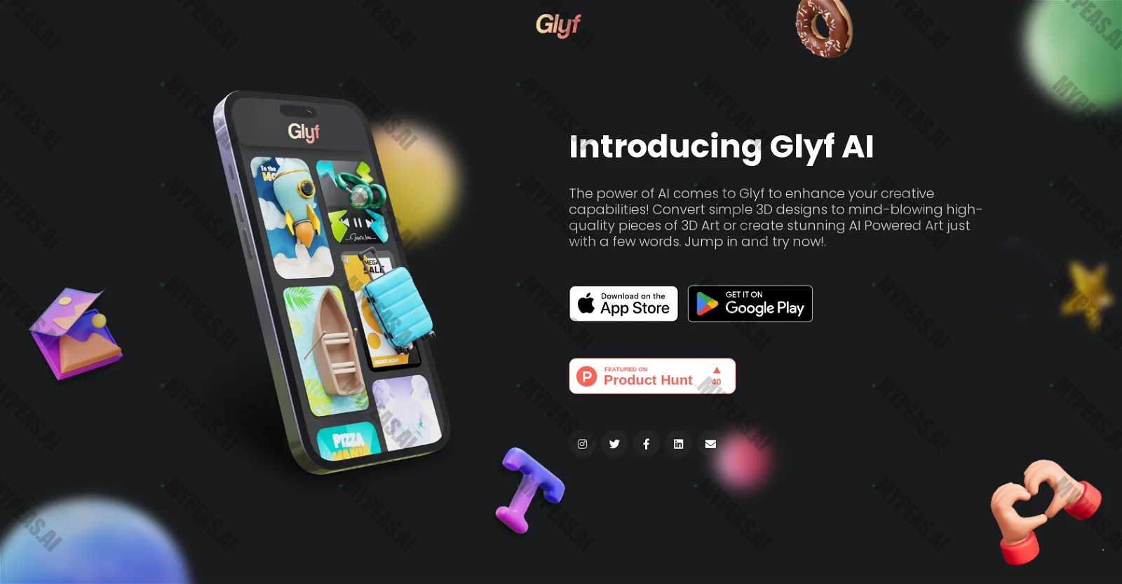 Glyf screenshot