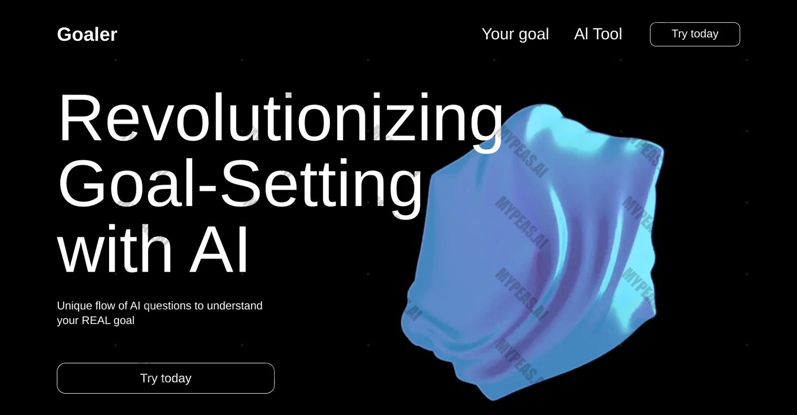 Goaler screenshot