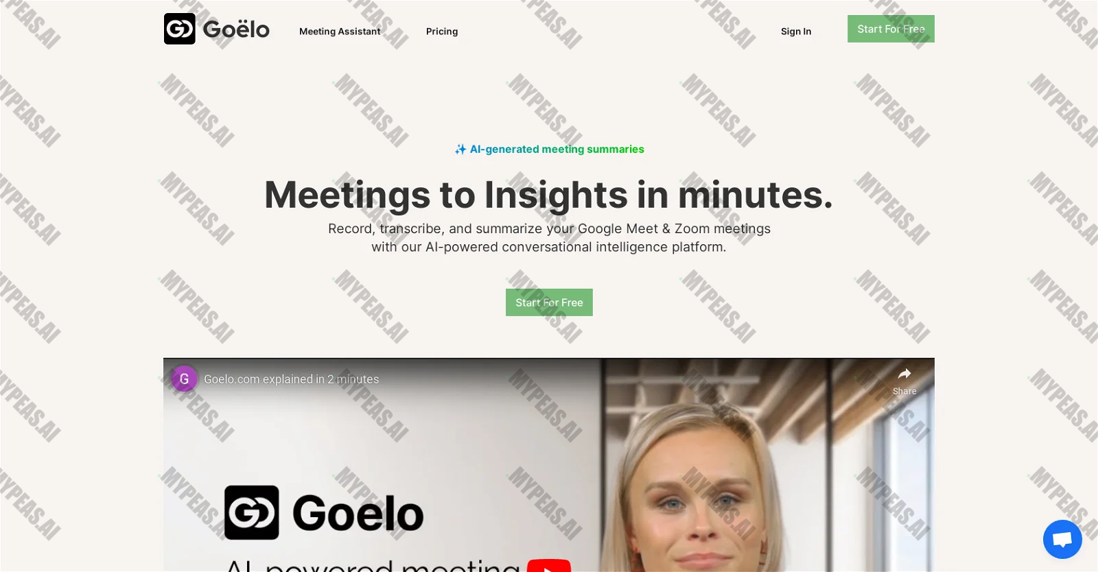 Goelo screenshot