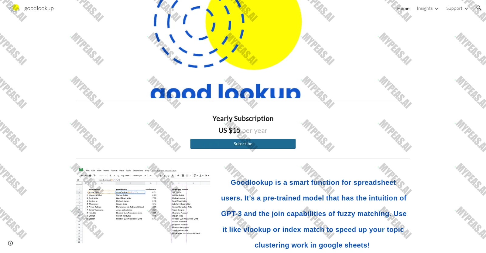 Goodlookup screenshot