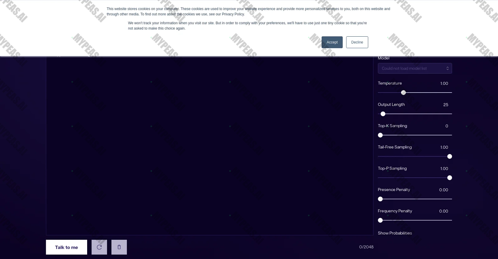GooseAI screenshot