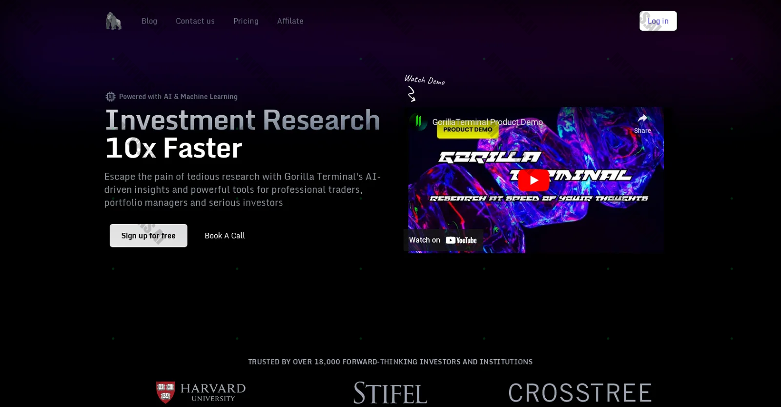 Gorilla Terminal screenshot