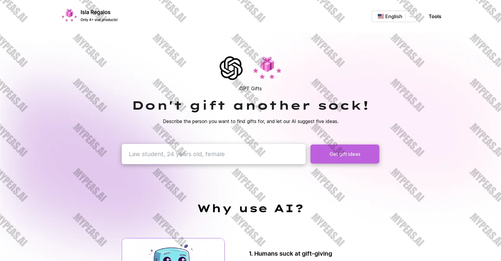 GPT Gifts screenshot