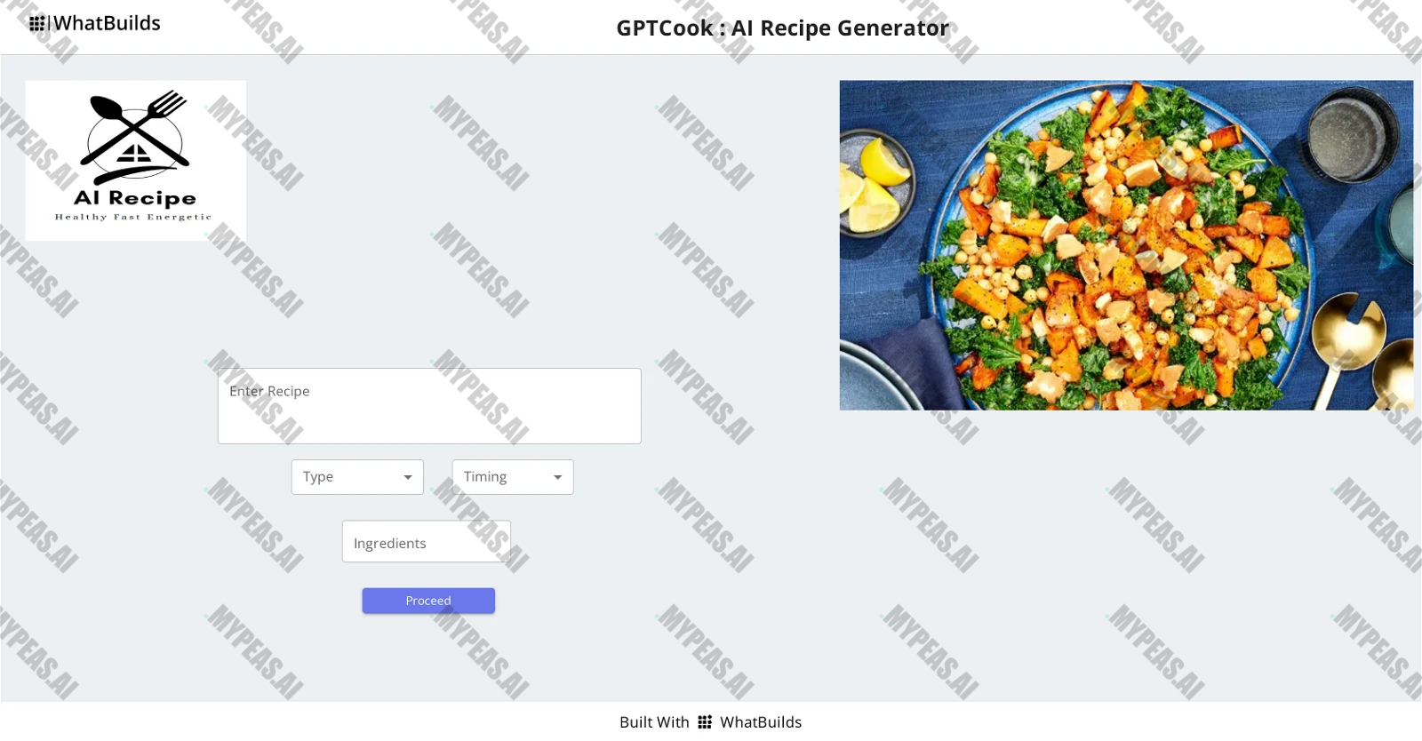 GPTCook screenshot