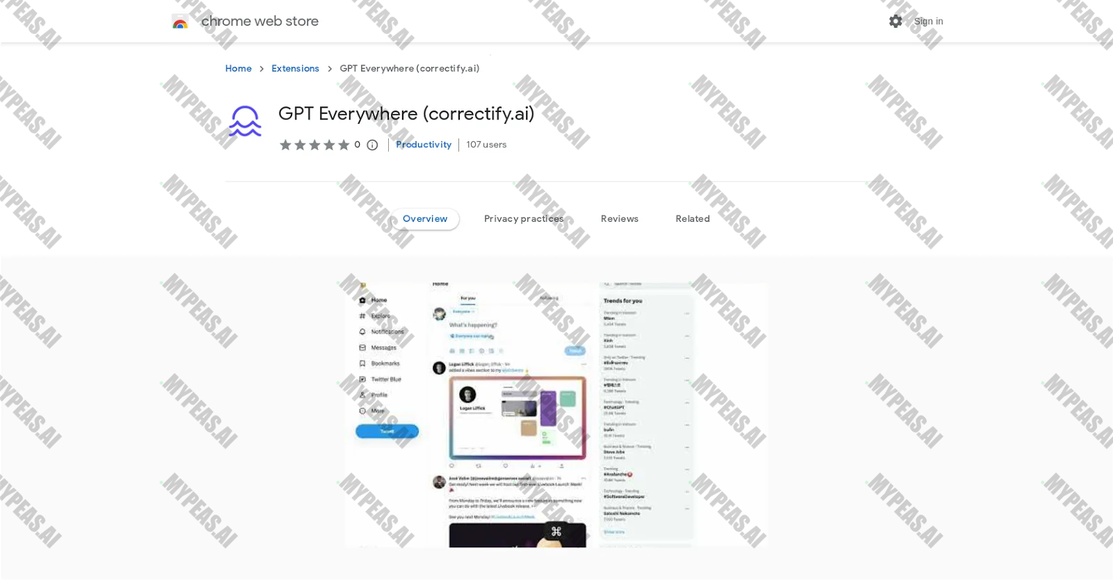 GPTEverywhere screenshot