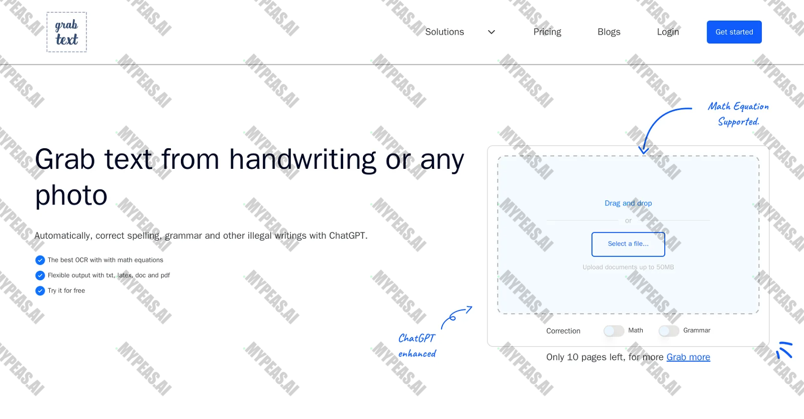 GrabText screenshot