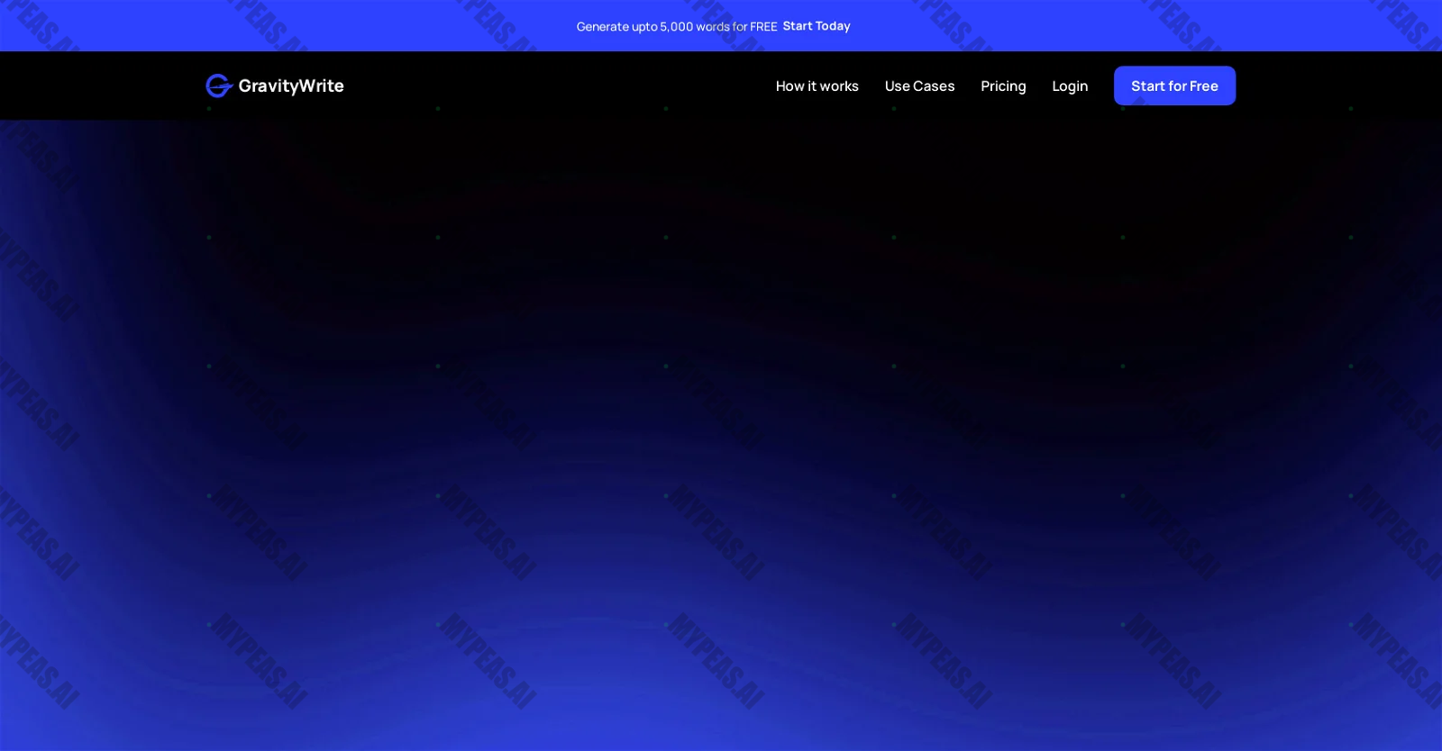 GravityWrite screenshot