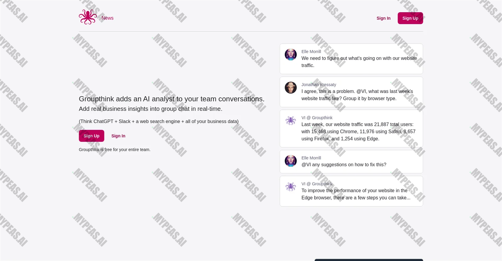Groupthink screenshot
