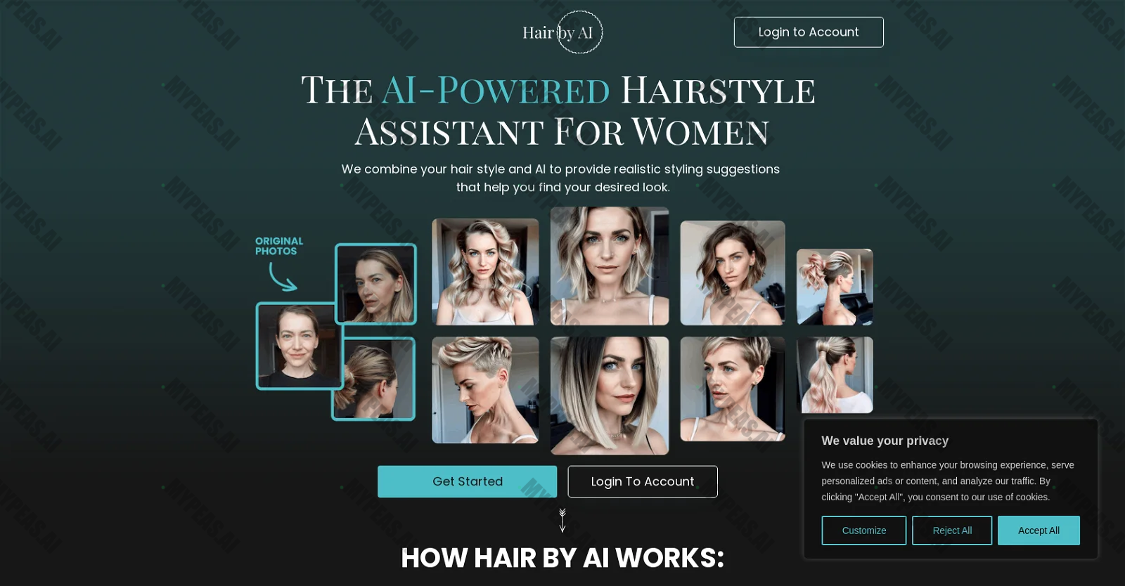Hair by AI screenshot