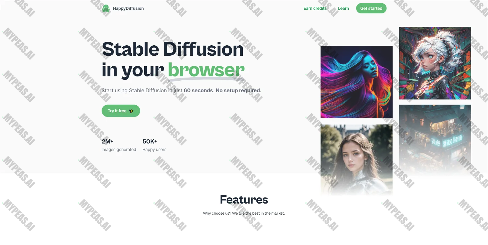 HappyDiffusion screenshot