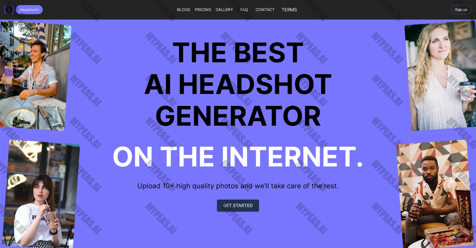 Headshottr screenshot