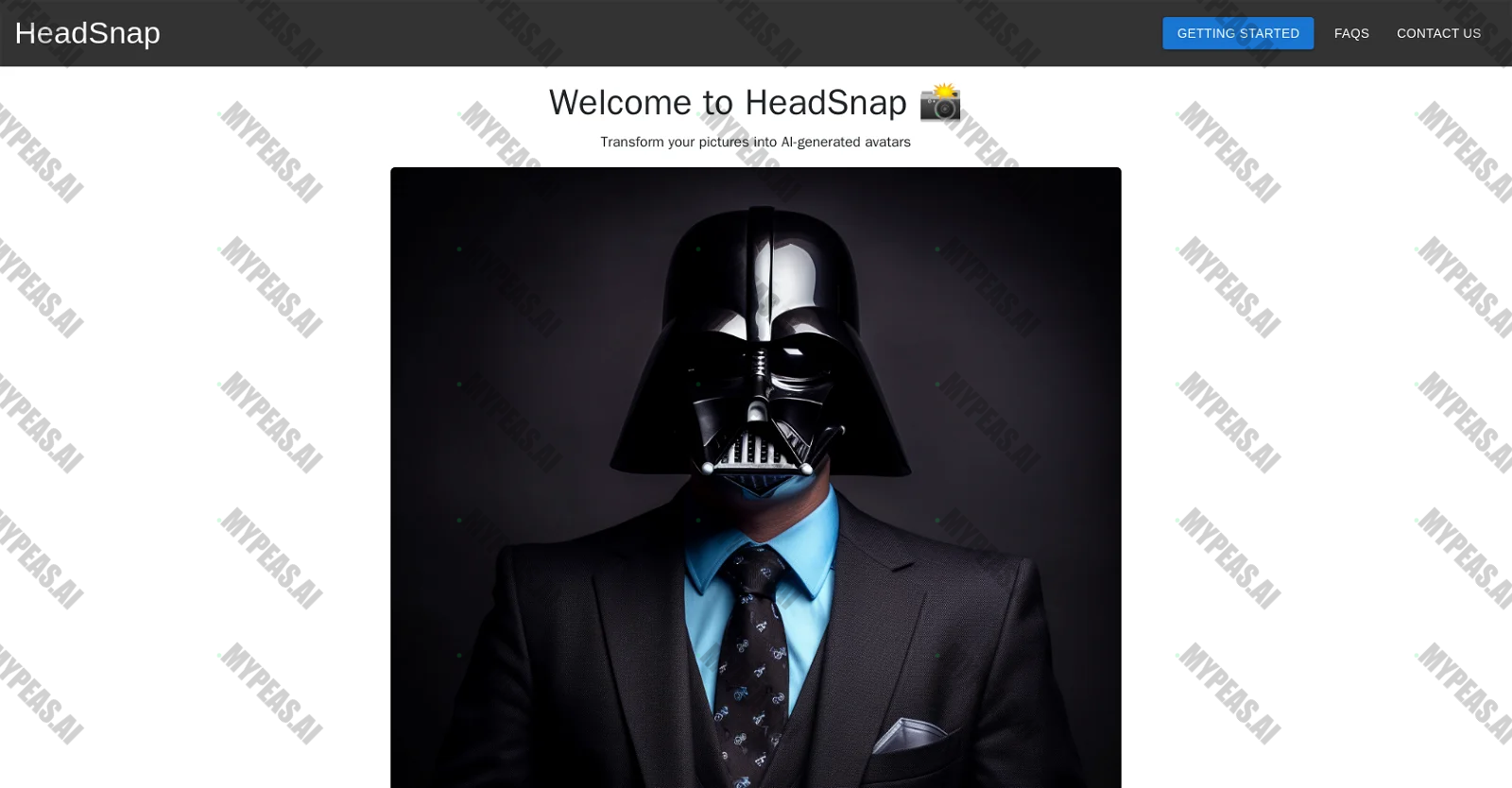 HeadSnap screenshot