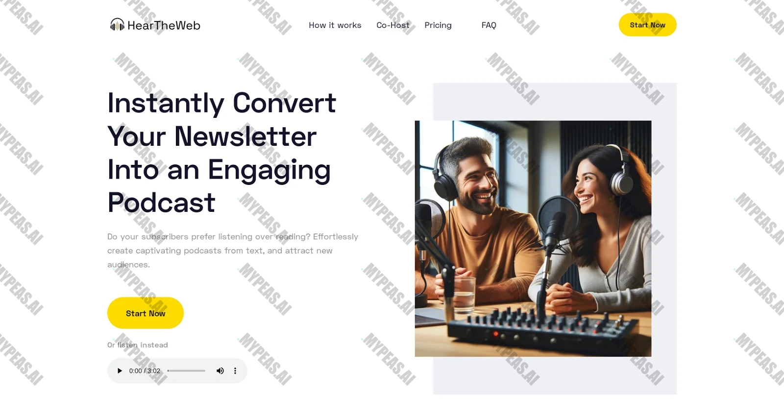 HearTheWeb screenshot