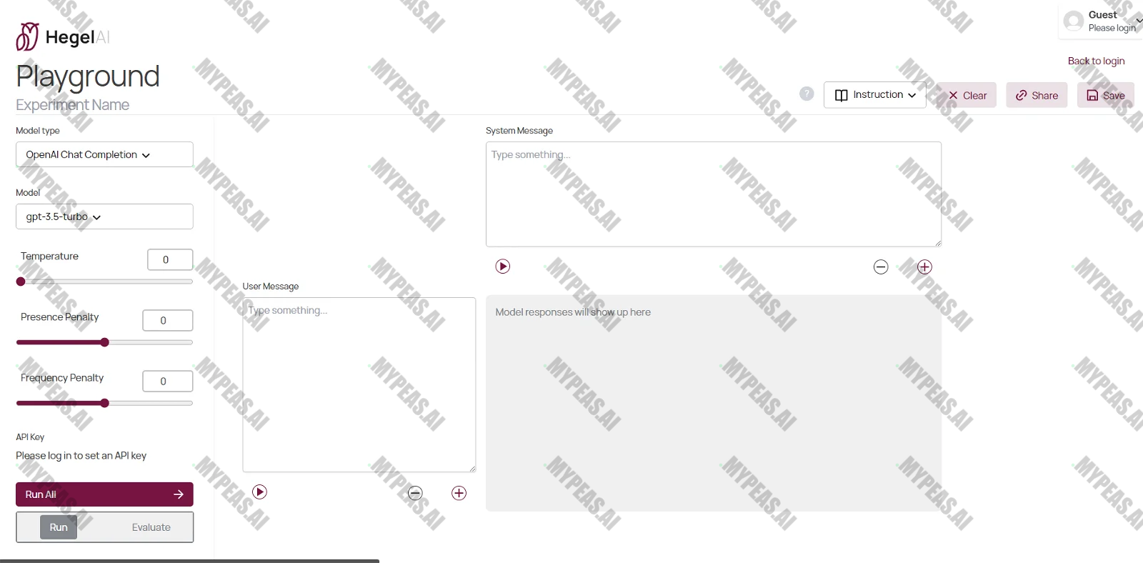 Hegel screenshot