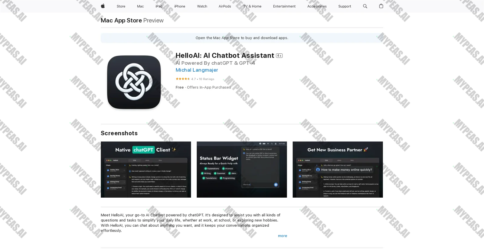 HelloAI screenshot