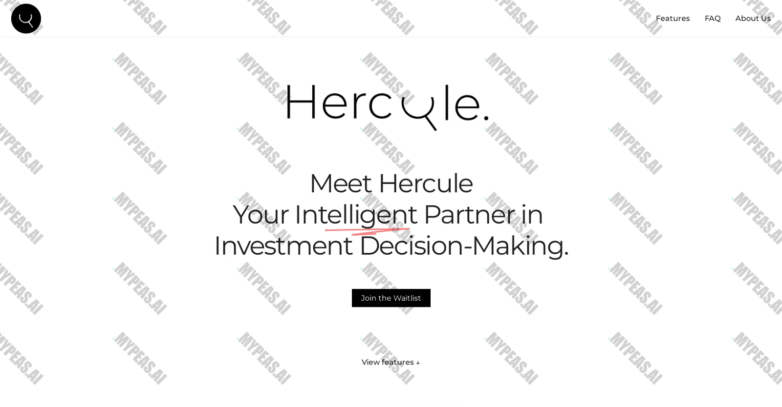 Hercule screenshot