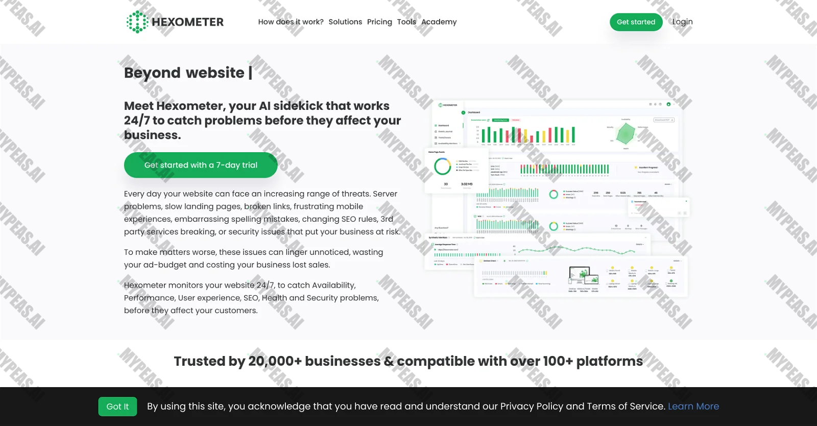 Hexometer screenshot