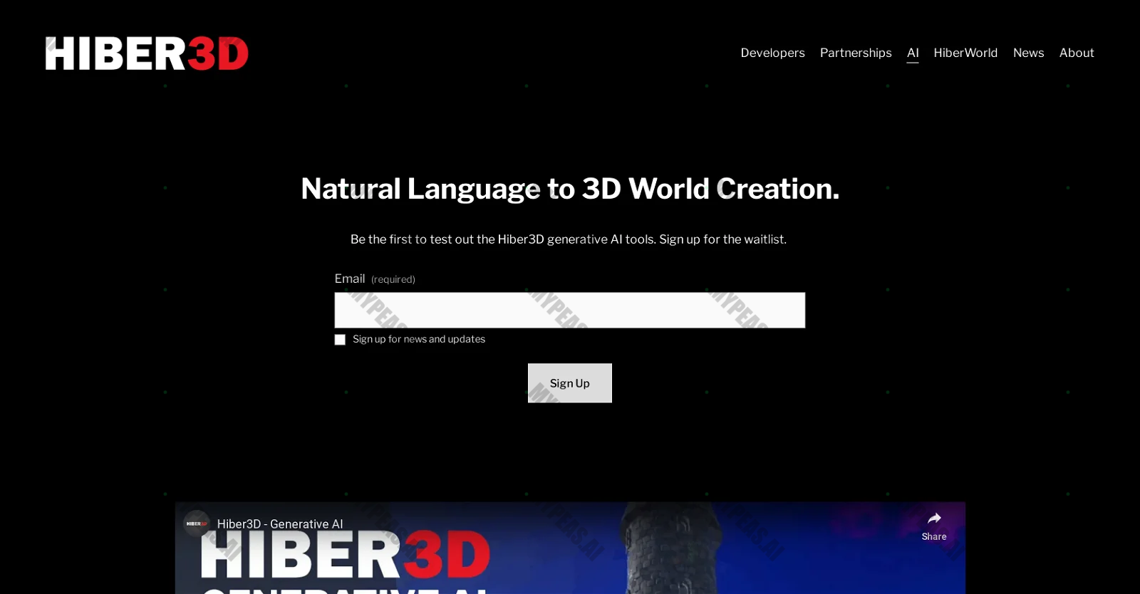 Hiber3D screenshot
