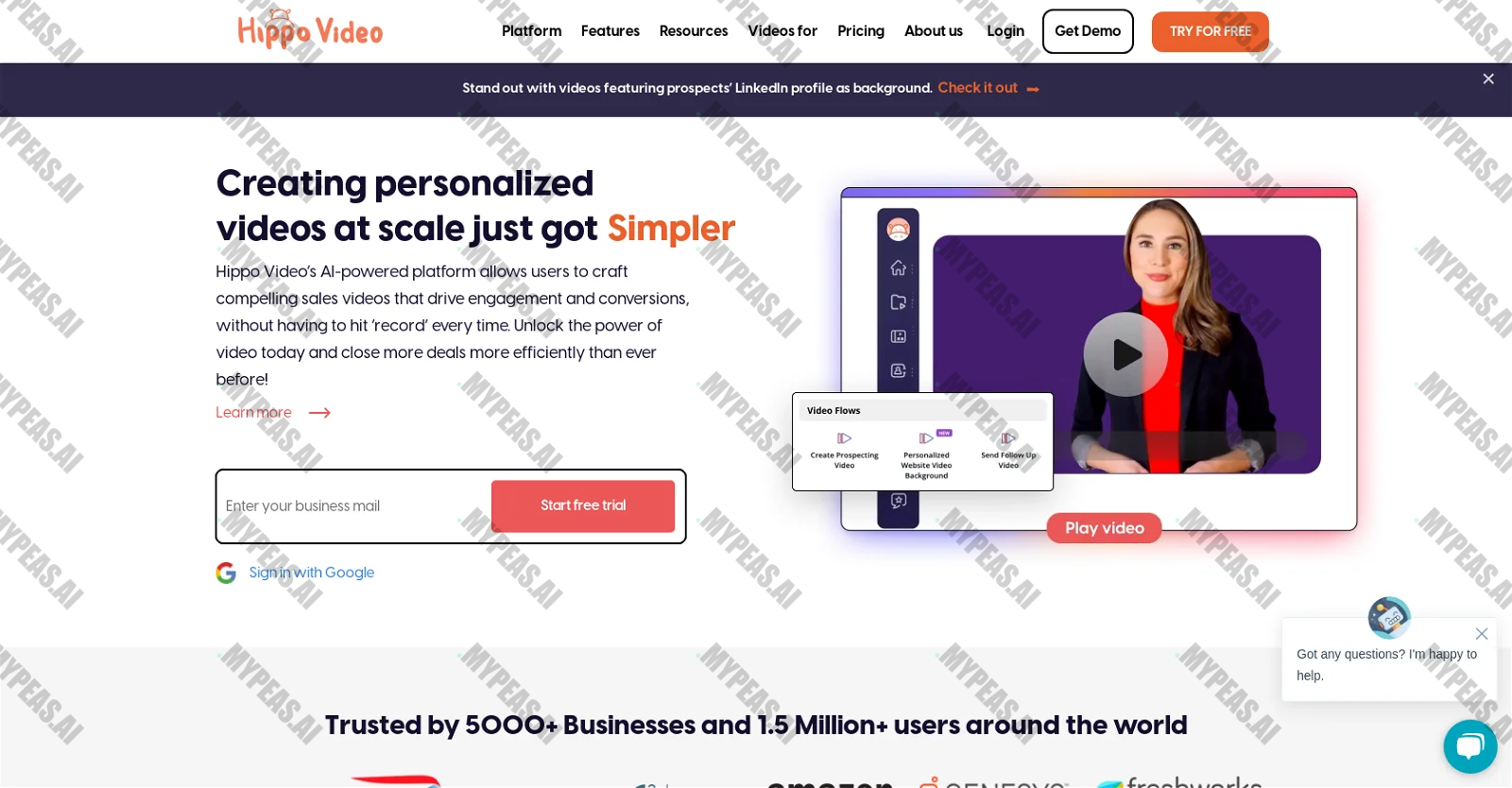Hippo Video screenshot