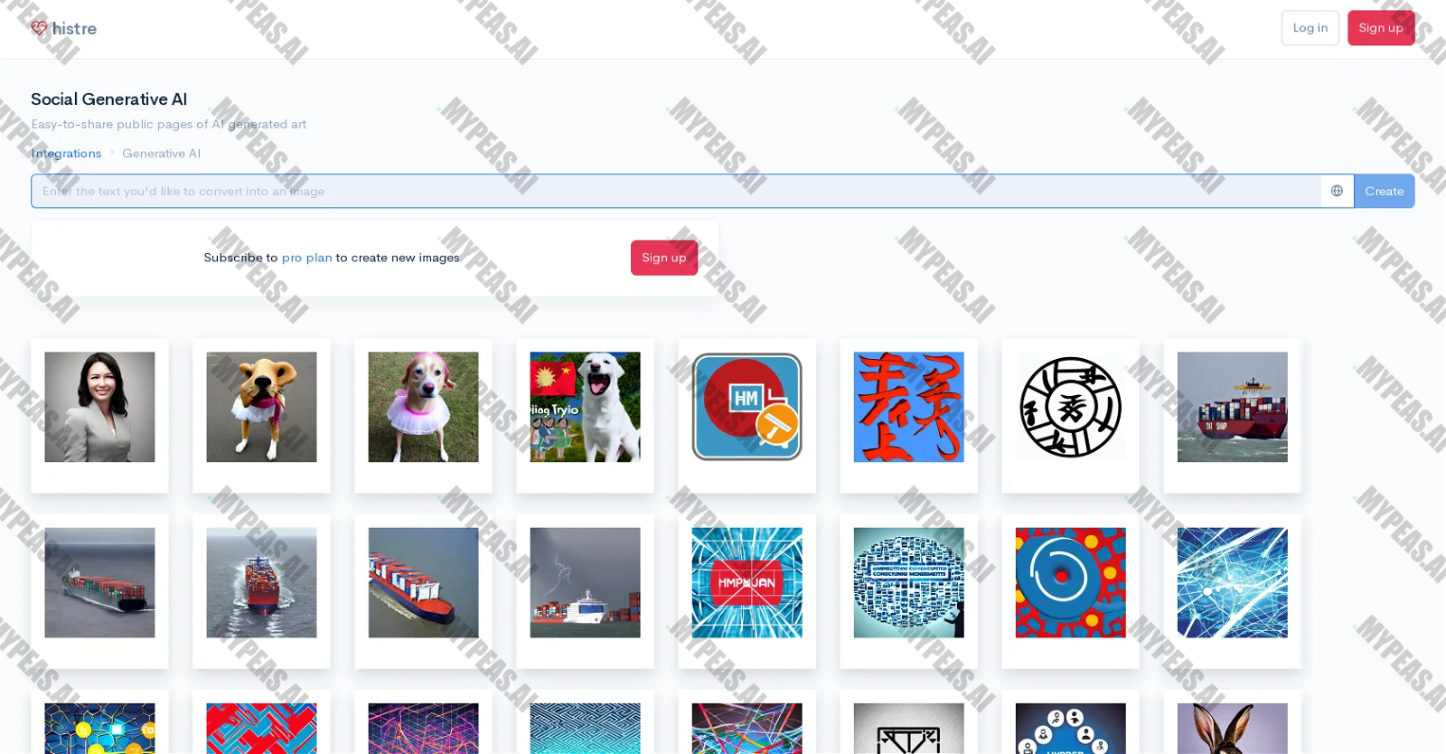 Histre screenshot
