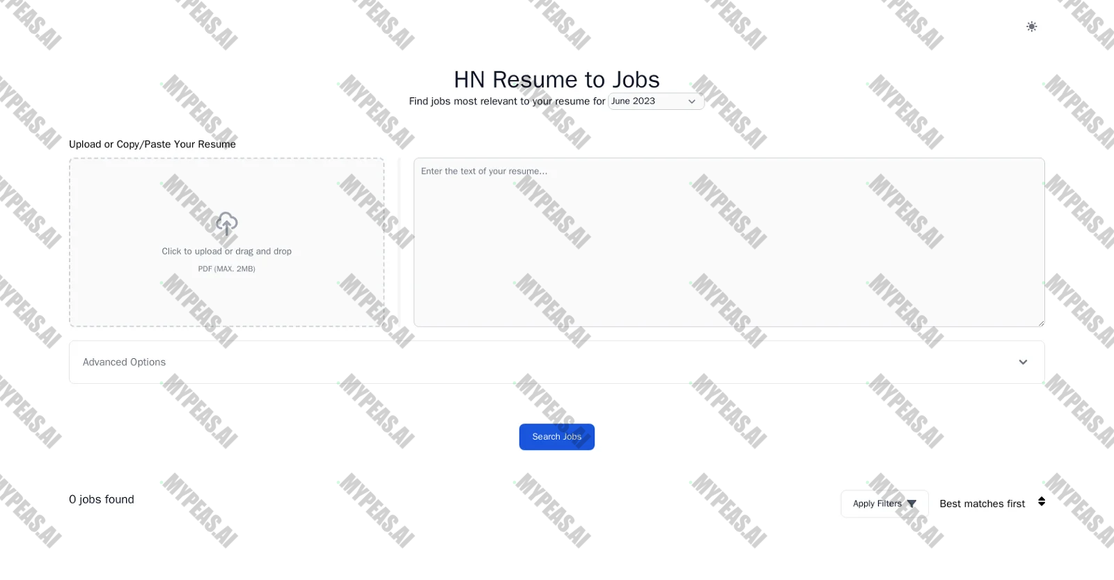 Hnresumetojobs screenshot