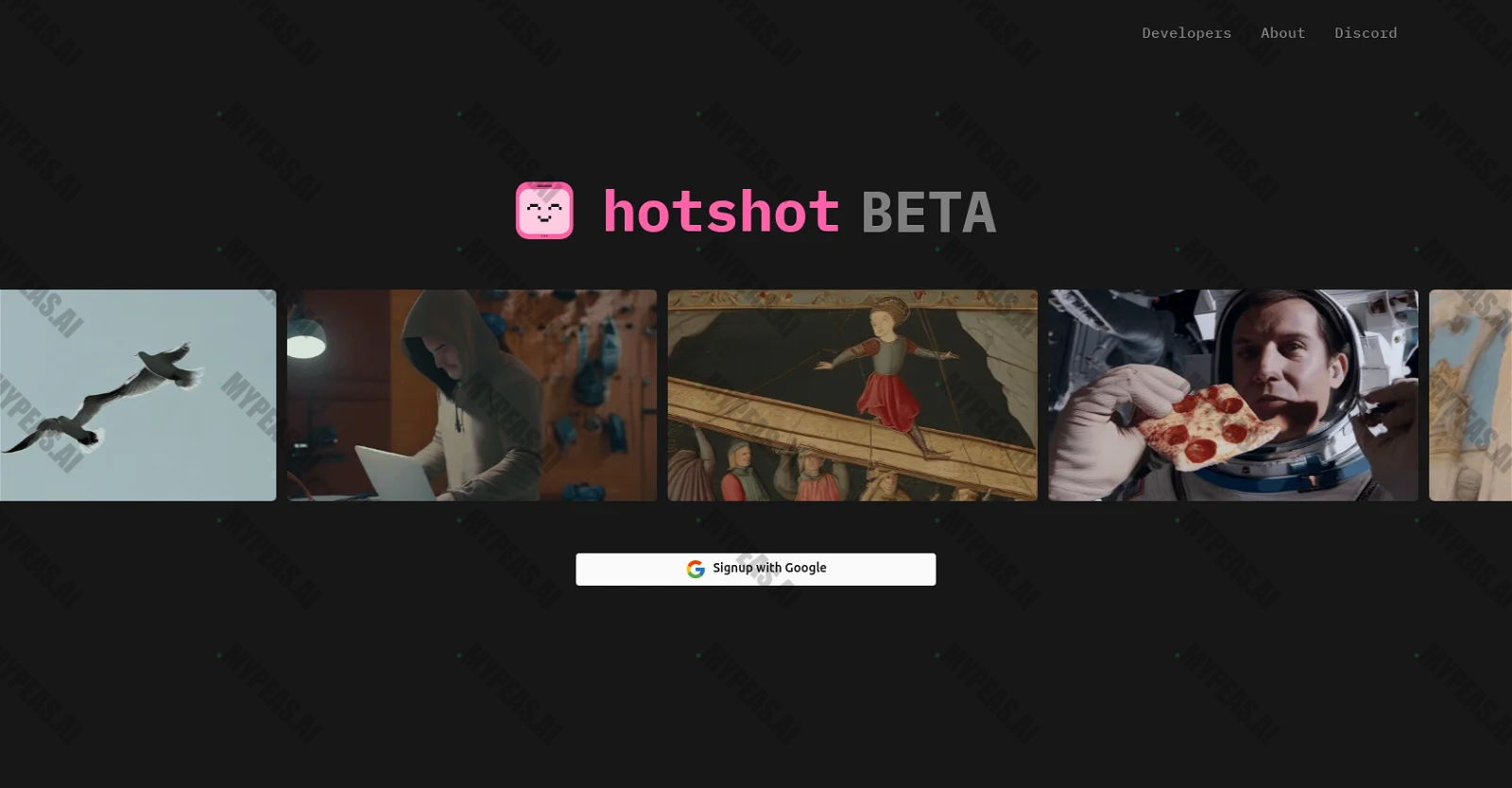 Hotshot screenshot