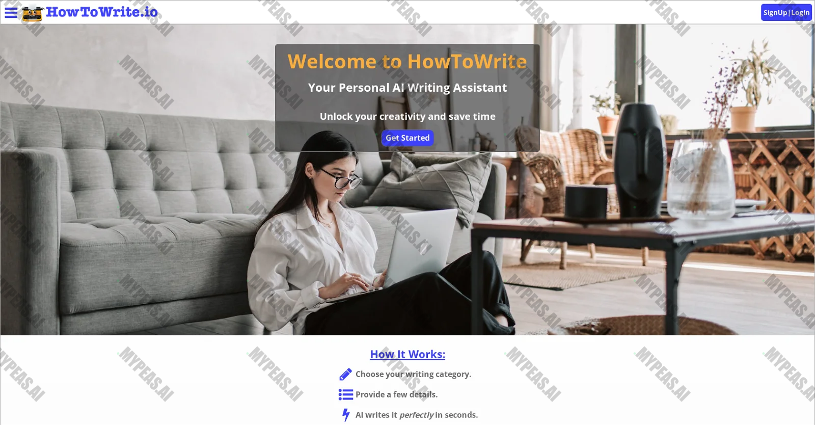 HowToWrite screenshot