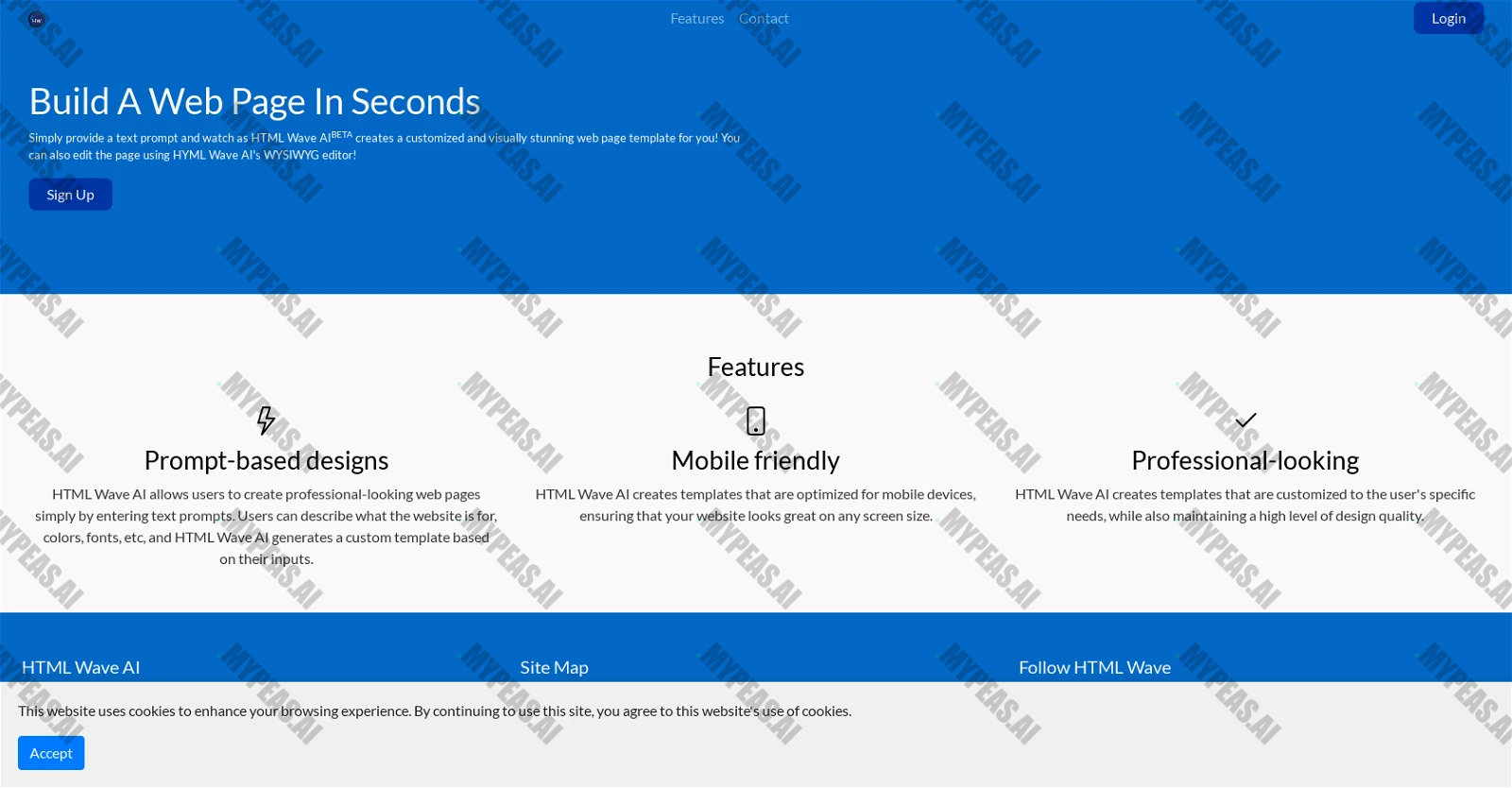 Htmlwaveapp screenshot