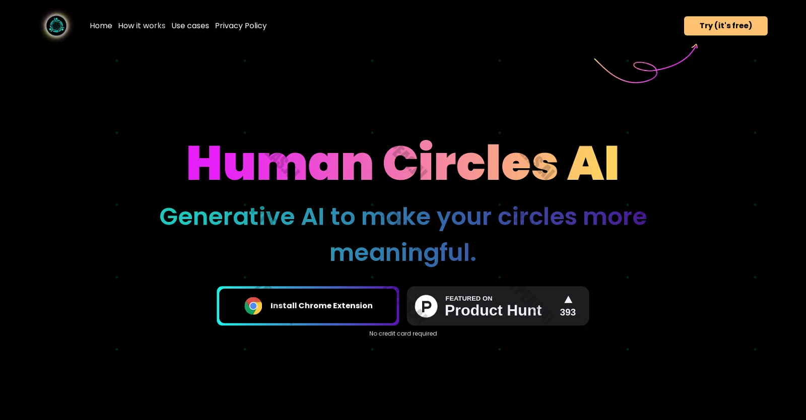 Humancircles screenshot