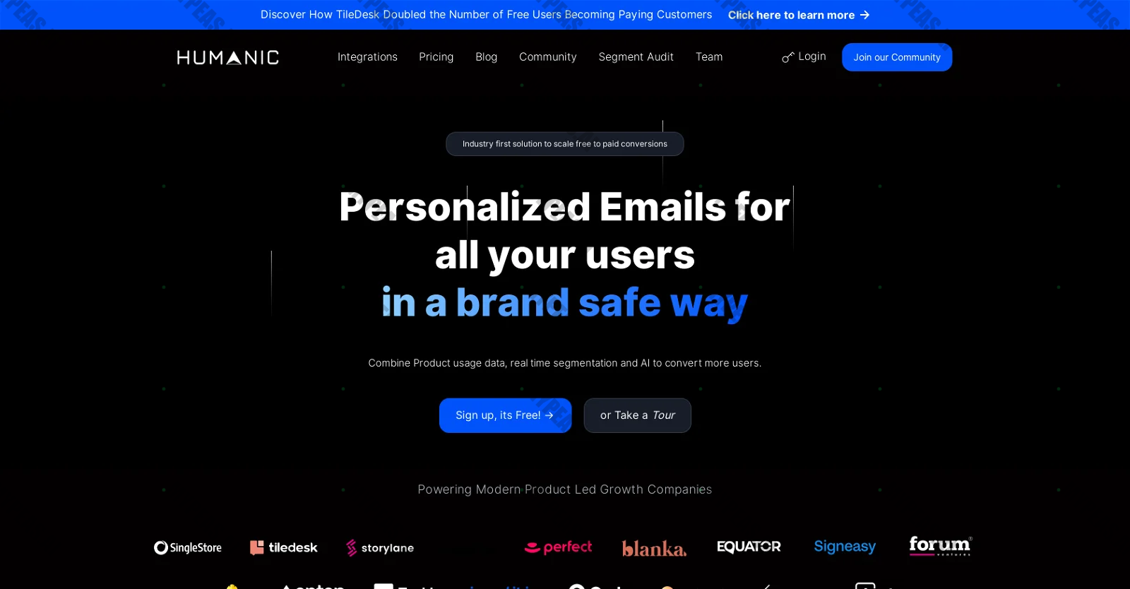 Humanic screenshot