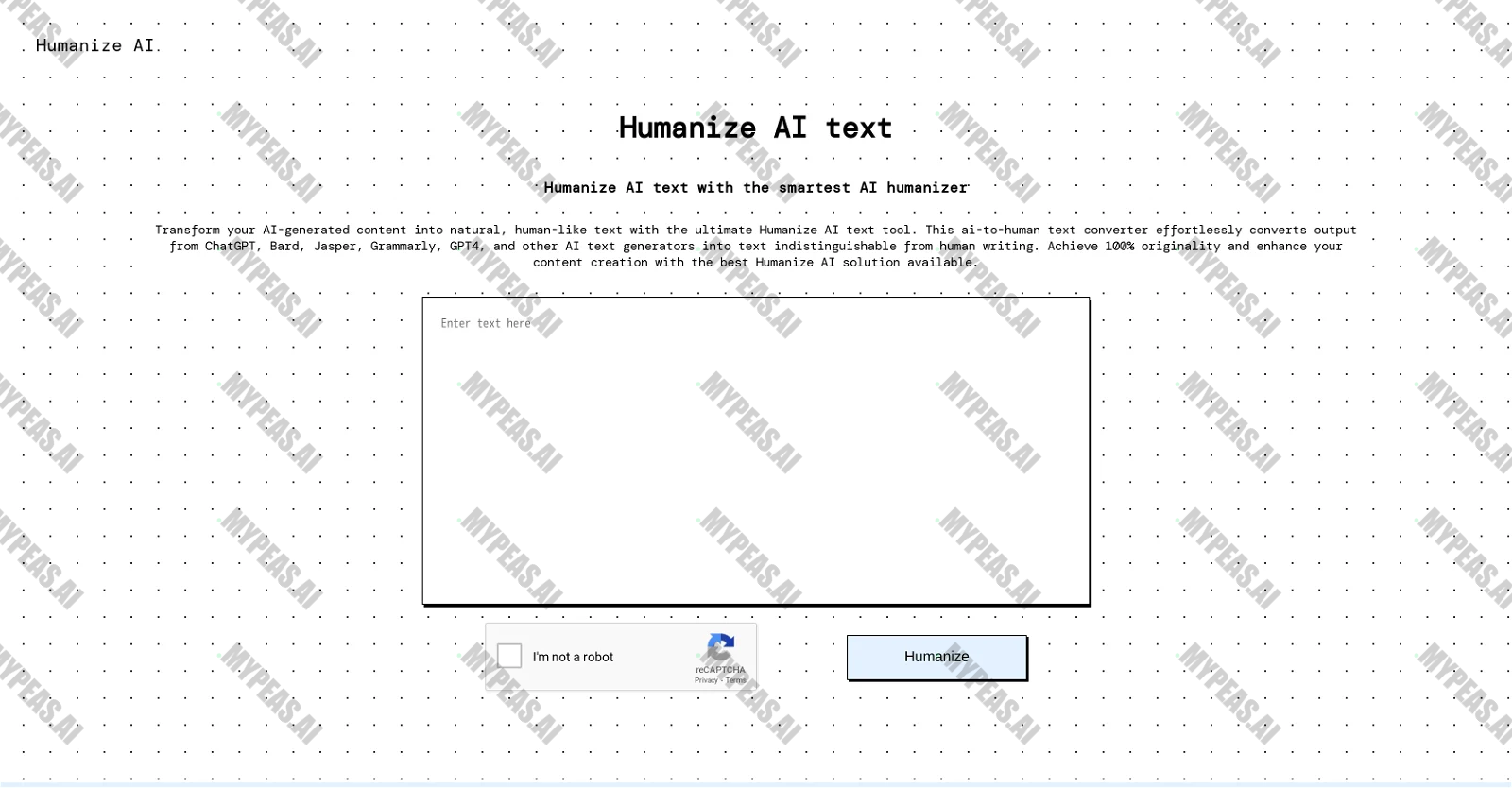 HumanizeAI screenshot
