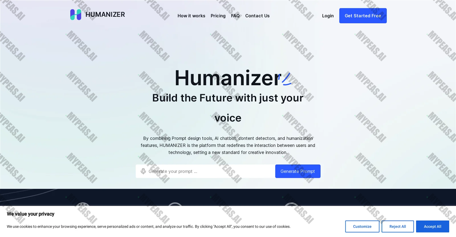 Humanizer.me screenshot