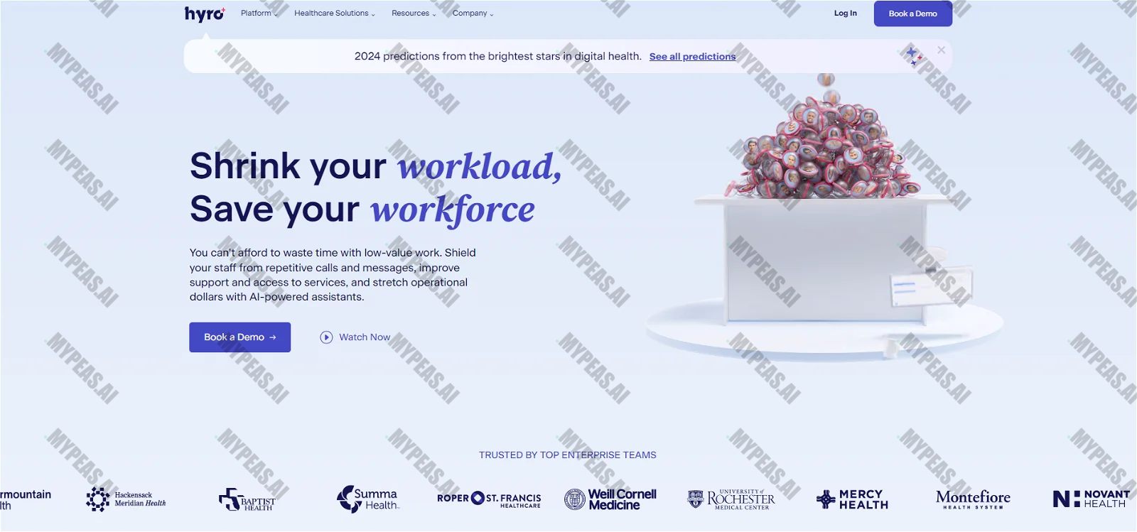 Hyro screenshot