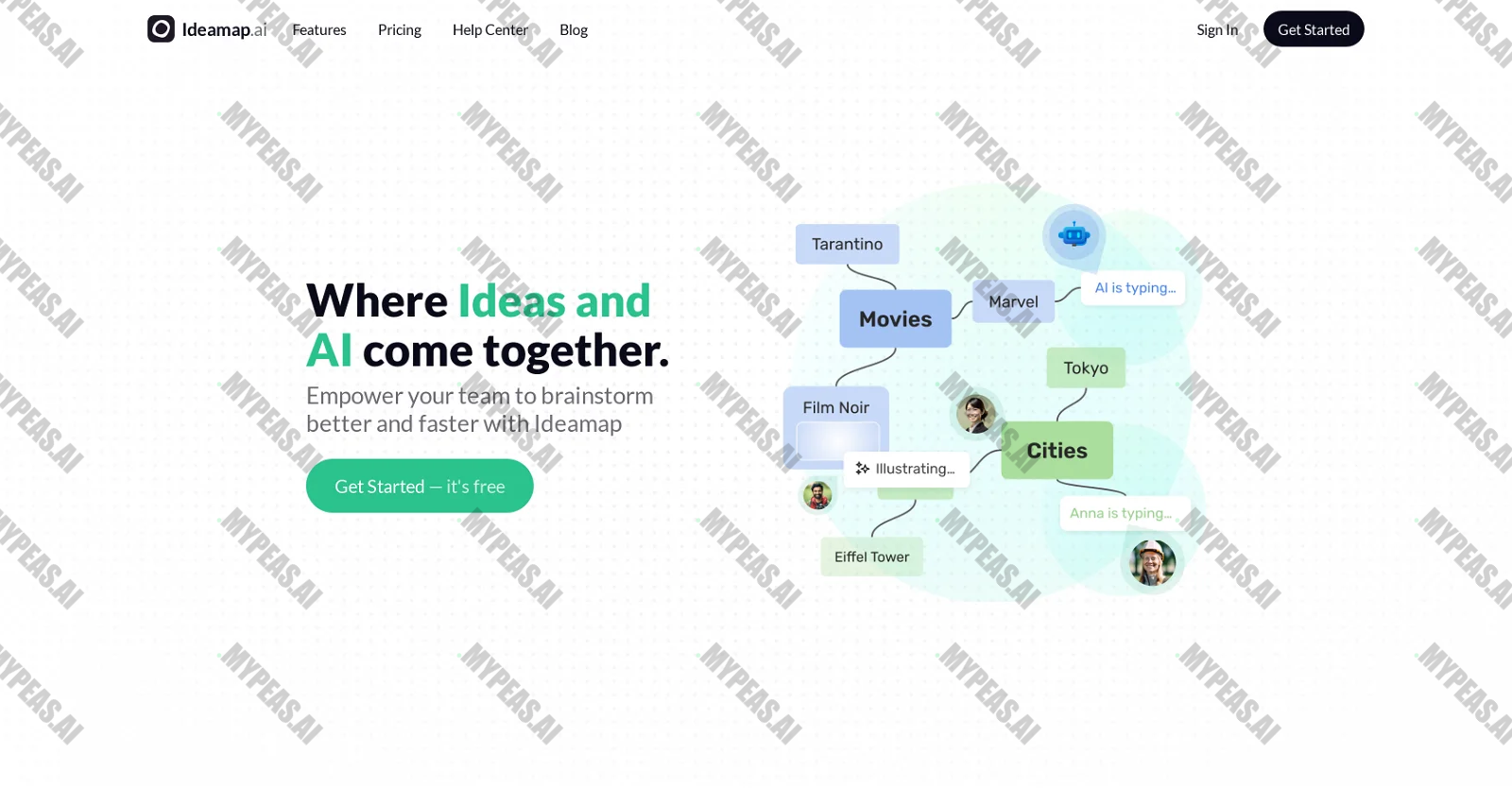 Ideamap screenshot