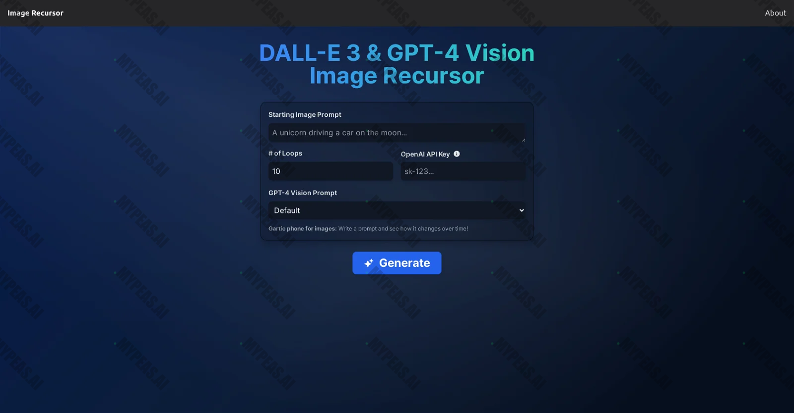 Image Recursor screenshot