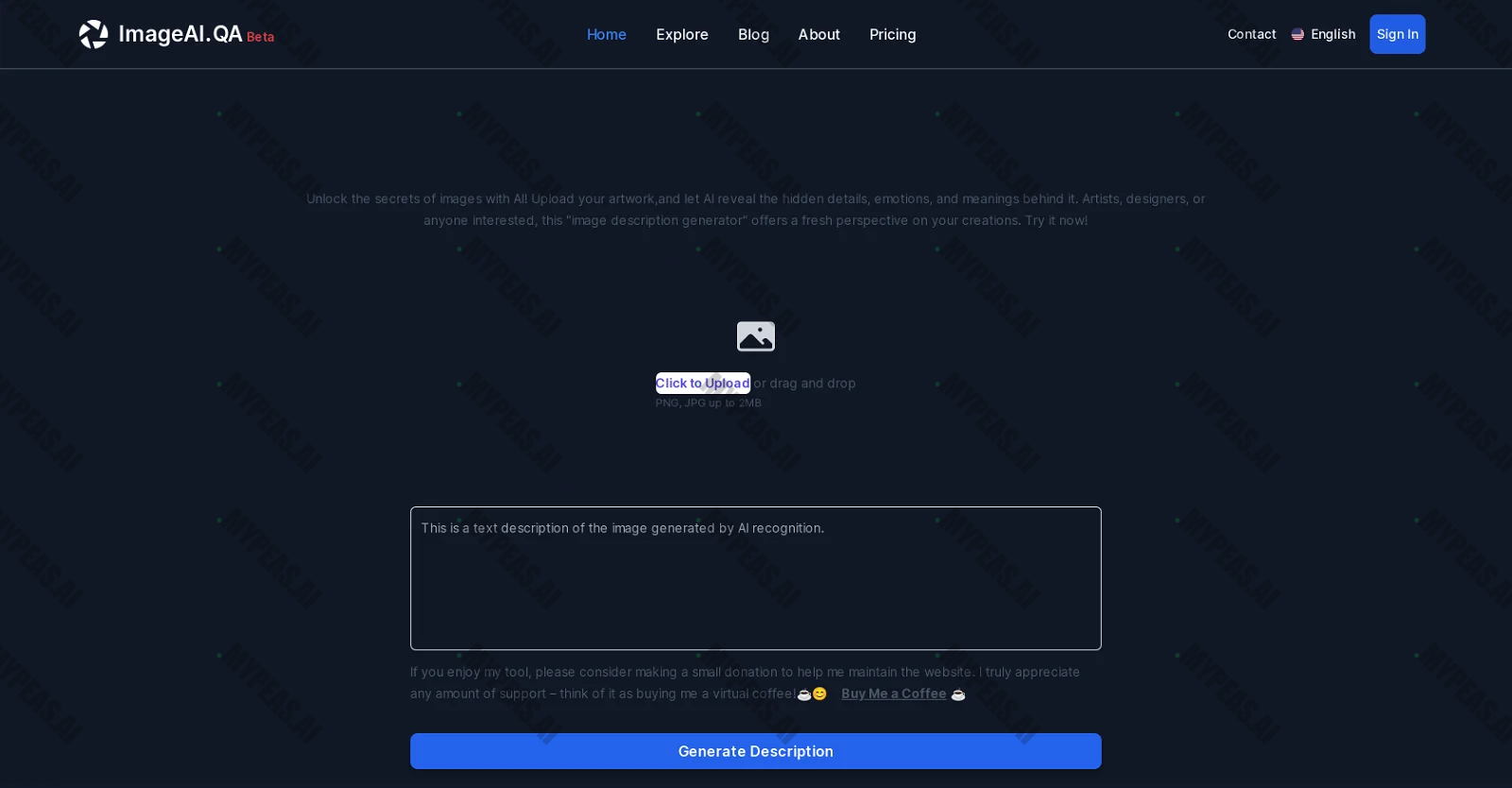 ImageAI screenshot