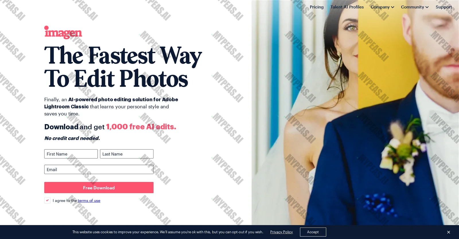 Imagen AI screenshot