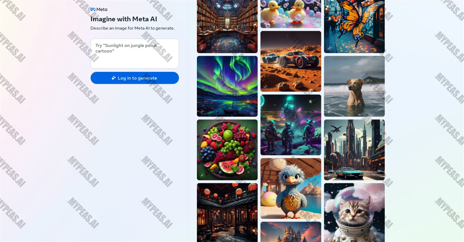 Imagine by Meta screenshot
