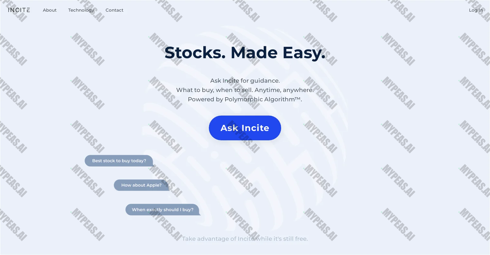 Incite Advisor screenshot