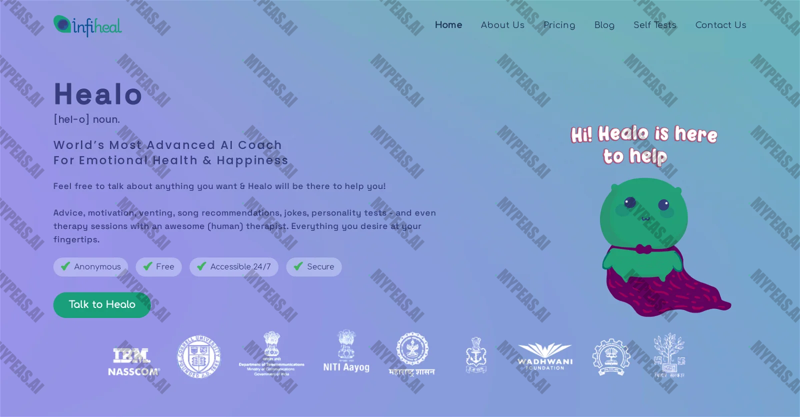 InfiHeal screenshot