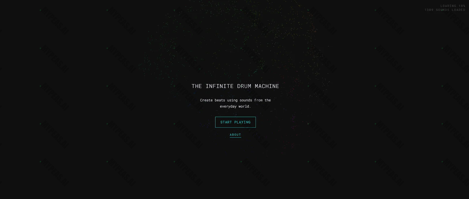 Infinite Drum Machine screenshot