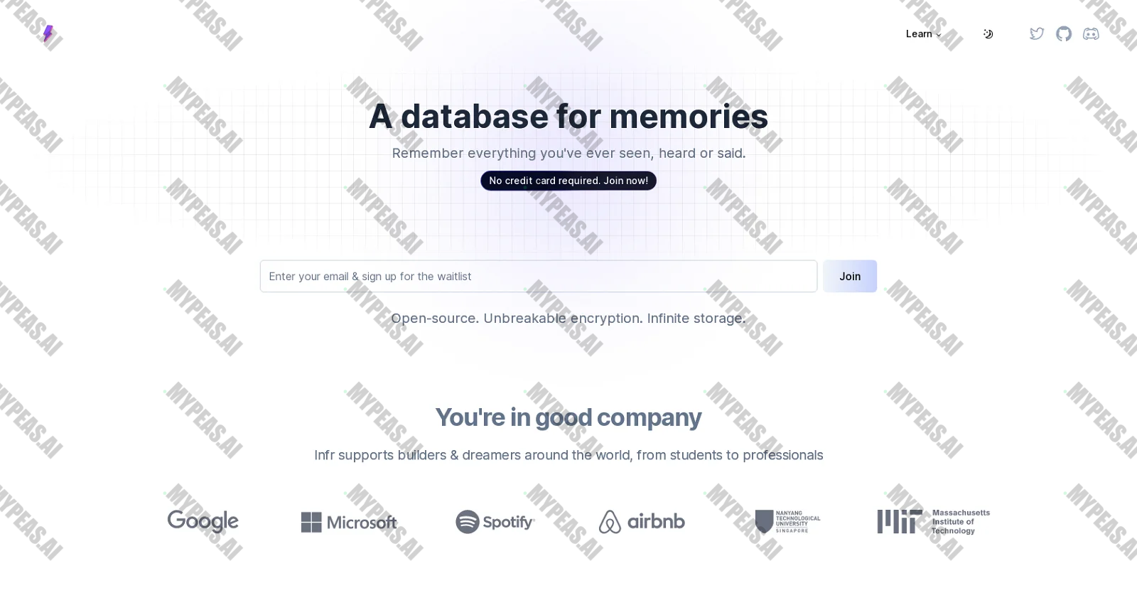Infr screenshot