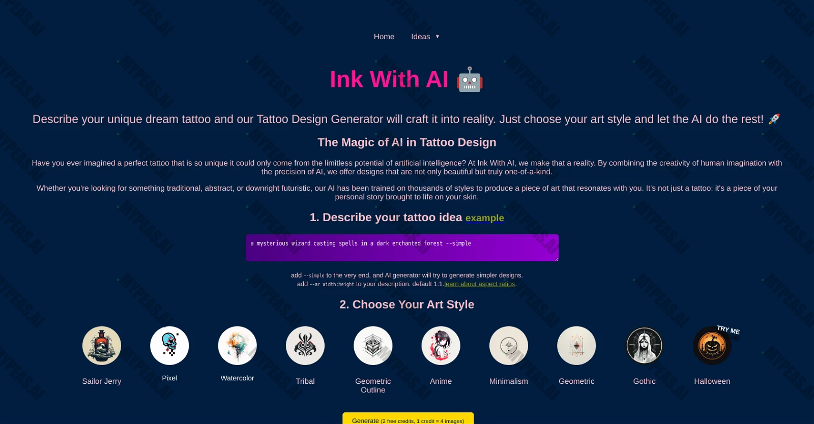 Ink With AI screenshot