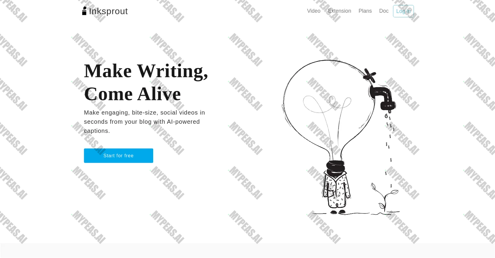 Inksprout Video screenshot