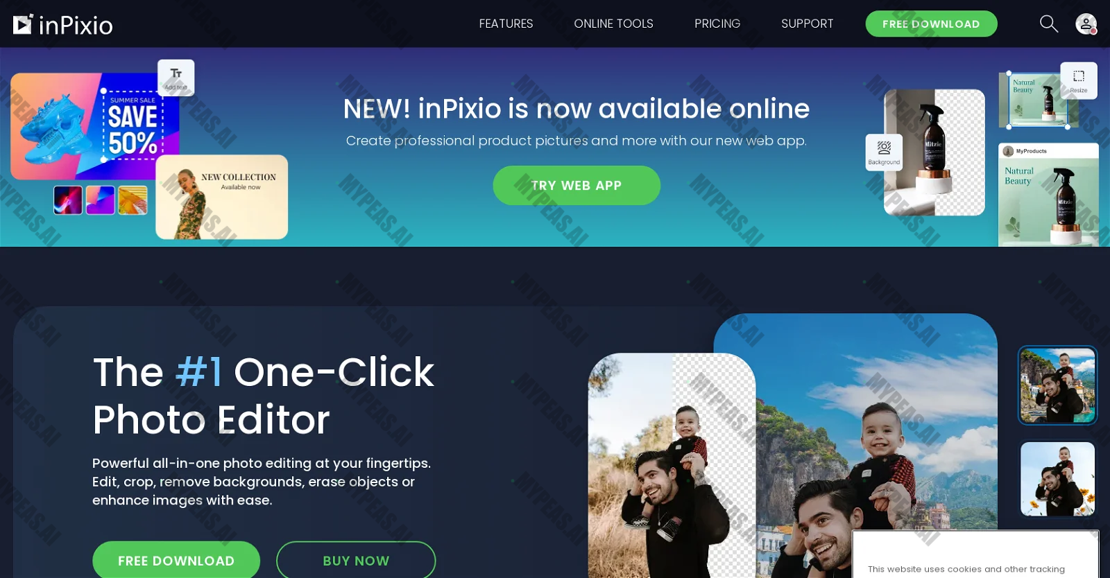 InPixio screenshot