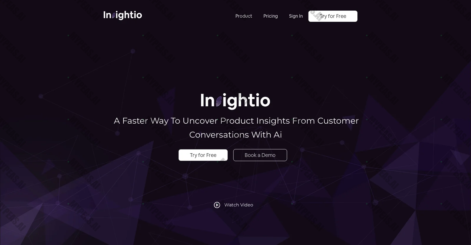 Insightio screenshot
